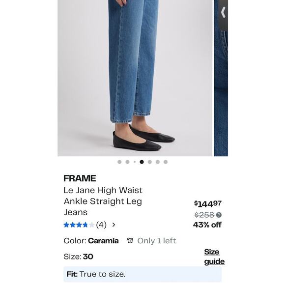 FRAME Le Jane Ankle - Picture 2 of 4